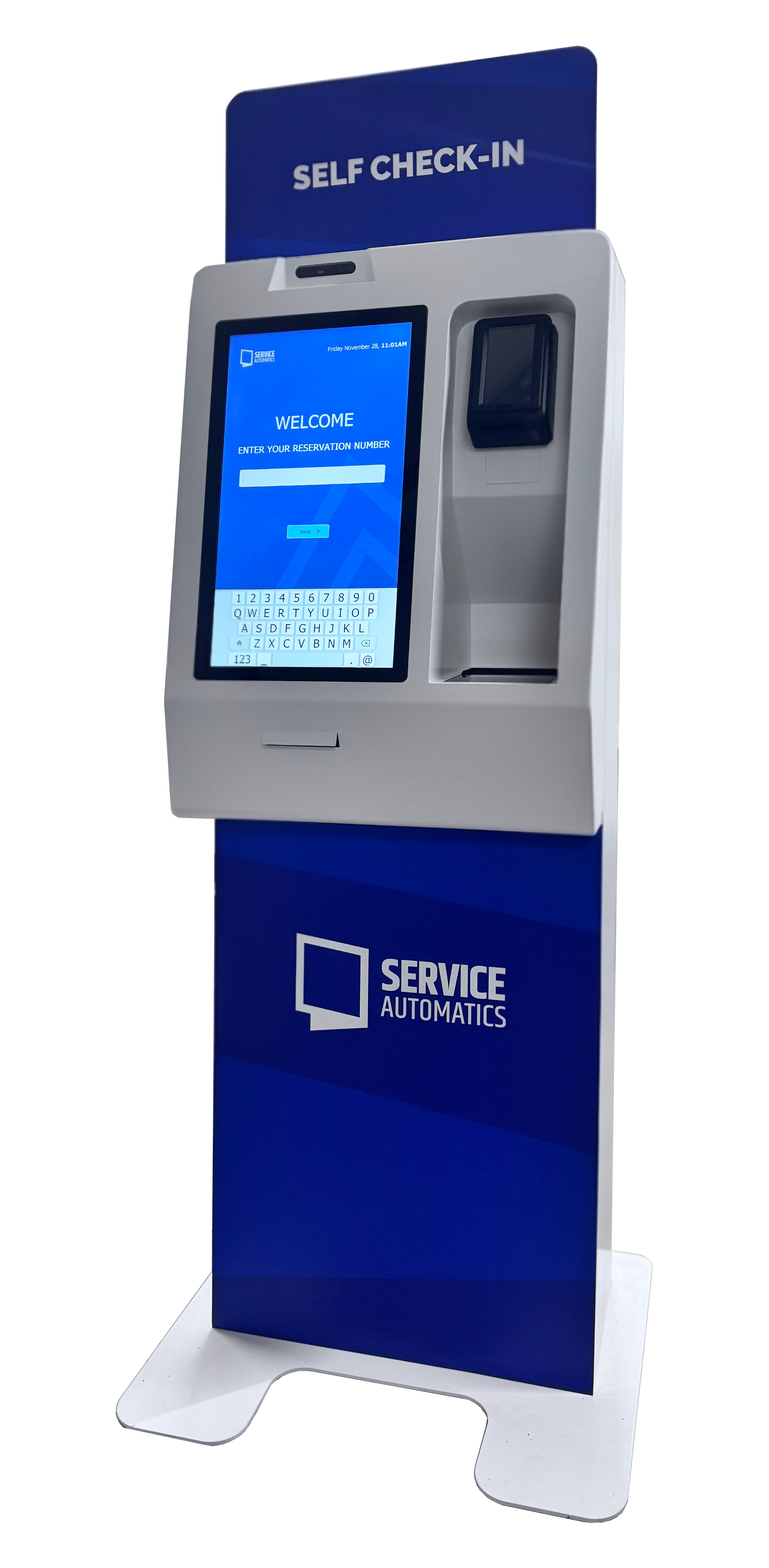 Service Automatics self-service rental kiosk